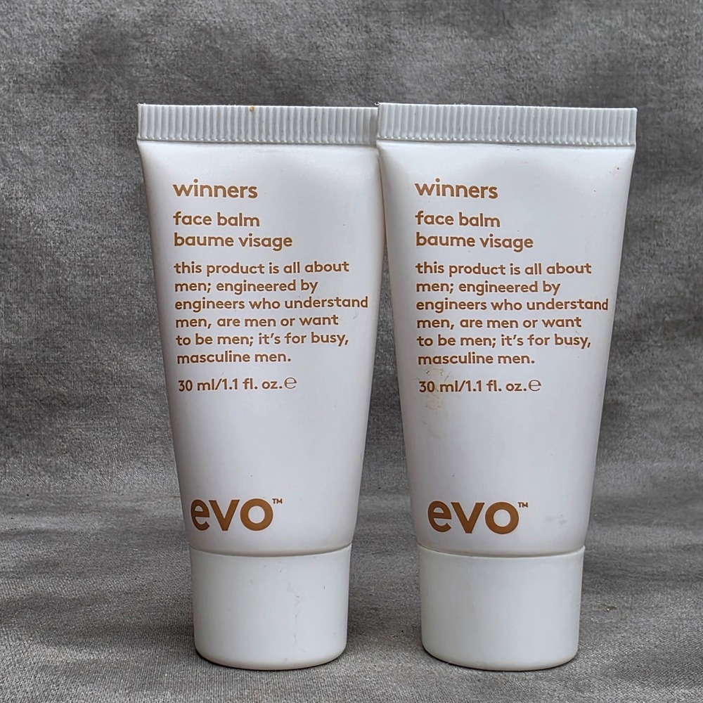 (X2) EVO Winners Face Balm for Men 1.1 fl oz Travel Size Sealed